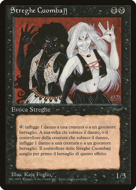 Envoûteuses de Cuombajj, carte Magic RIN 50 — extension Rinascimento