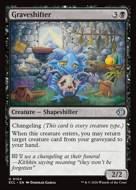 Graveshifter, Magic card ECL 104 — Lorwyn Eclipsed set