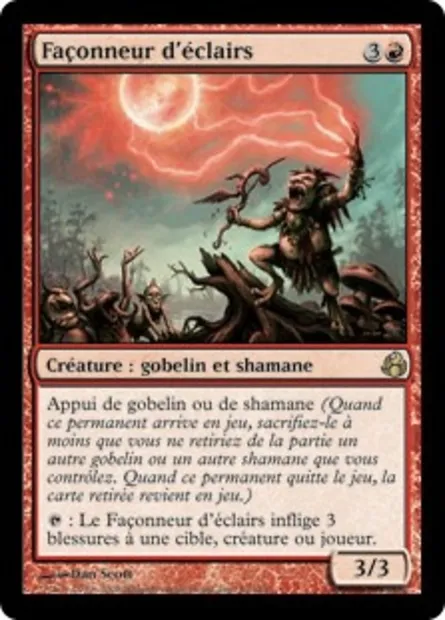 Façonneur d'éclairs, carte Magic MOR 93 — extension Leveciel