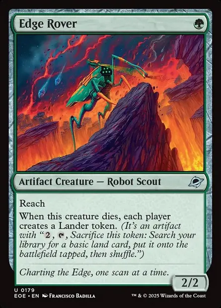 Edge Rover, Magic card EOE 179 — Edge of Eternities set