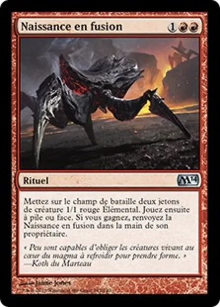 Naissance en fusion, carte Magic M14 147 — extension Magic 2014