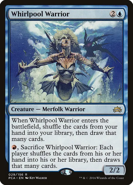 Whirlpool Warrior, Magic card PCA 29 — Planechase Anthology set