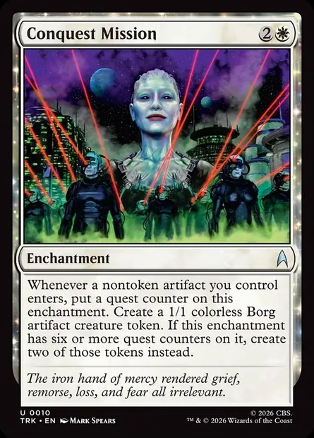 Conquest Mission, Magic card TRK 10 — Star Trek set