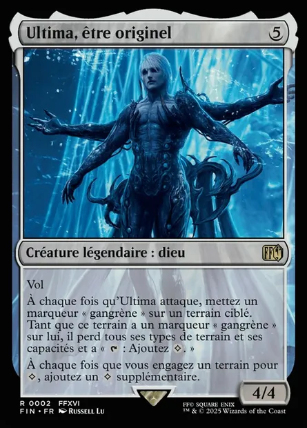 Ultima, être originel, carte Magic FIN 2 — extension Final Fantasy