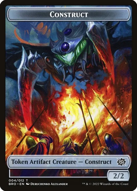 Construct, Magic card TBRO 4 — The Brothers' War Tokens set