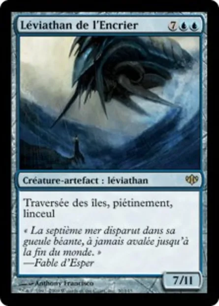 Léviathan de l'Encrier, carte Magic CON 30 — extension Conflux