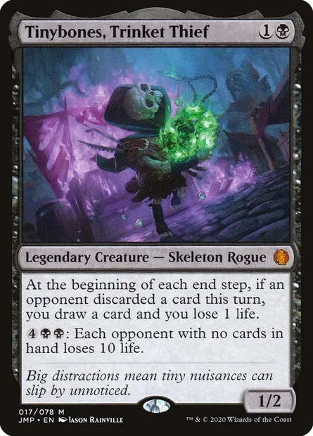 Tinybones, Trinket Thief, Magic card JMP 17 — Jumpstart set