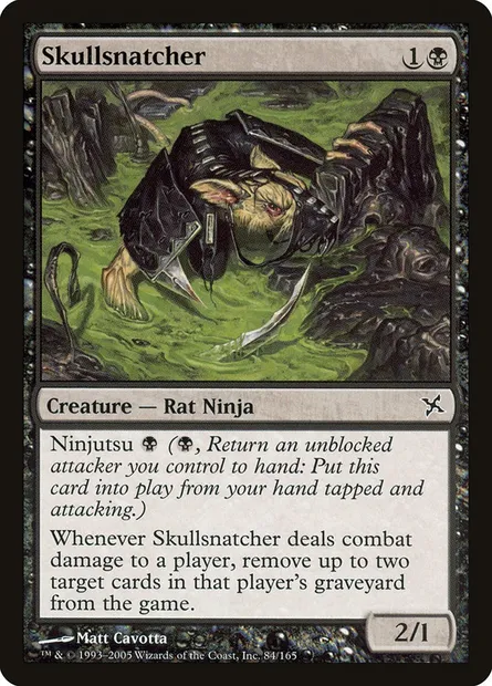 Skullsnatcher, Magic card BOK 84 — Betrayers of Kamigawa set