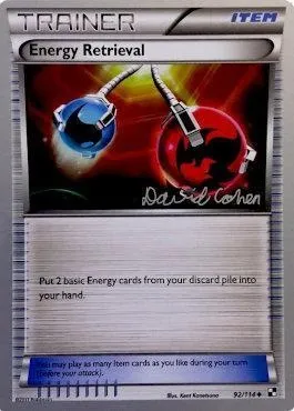 Récupération d'Énergie, carte Pokémon WCD11 092 — extension World Championship Decks 2011