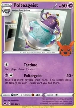 Polthégeist, carte Pokémon TOT23 090 — extension Trick or Trade 2023