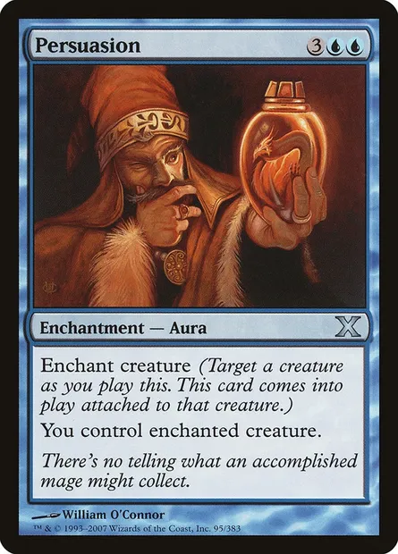 Persuasion, Magic card 10E 95 — Tenth Edition set
