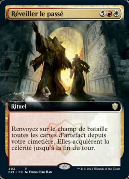 Réveiller le passé, carte Magic C21 402 — extension Commander 2021