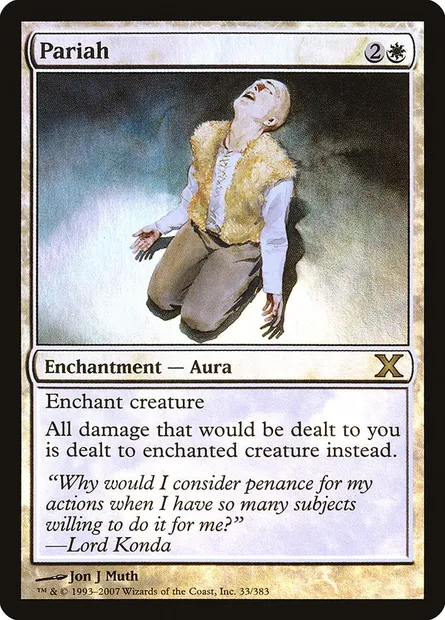Paria, carte Magic 10E 33★ — extension Dixième édition