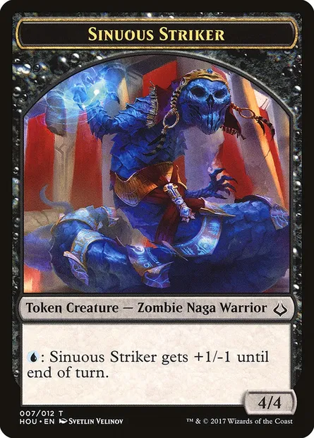 Sinuous Striker, Magic card THOU 7 — Hour of Devastation Tokens set