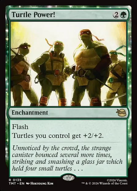 Turtle Power!, Magic card TMT 135 — Teenage Mutant Ninja Turtles set