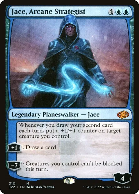 Jace, Arcane Strategist, Magic card J22 310 — Jumpstart 2022 set