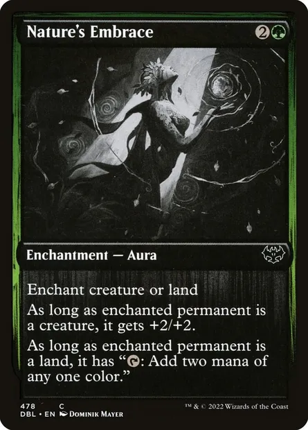 Nature's Embrace, Magic card DBL 478 — Innistrad: Double Feature set