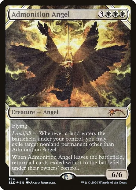 Admonition Angel, Magic card SLD 154 — Secret Lair Drop set