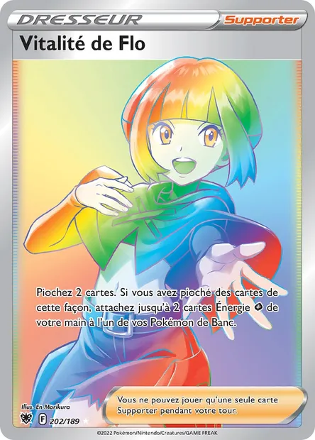 Vitalité de Flo, carte Pokémon ASR 202 — extension Astres Radieux