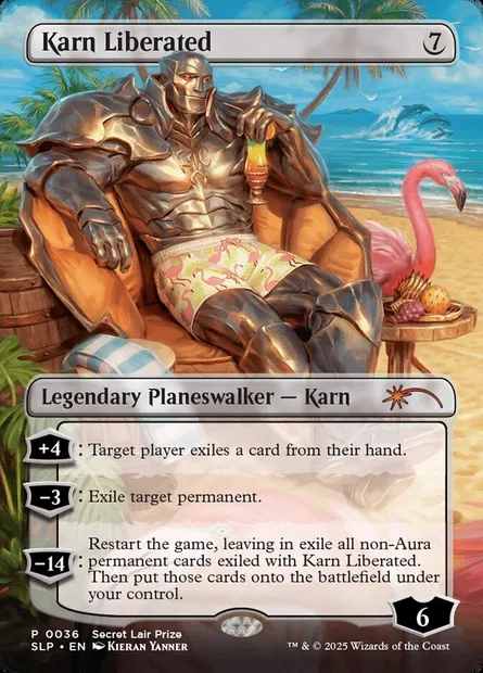 Karn libéré, carte Magic SLP 36 — extension Secret Lair Promo