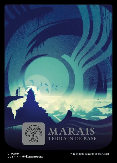 Marais, carte Magic LCI 289 — extension The Lost Caverns of Ixalan