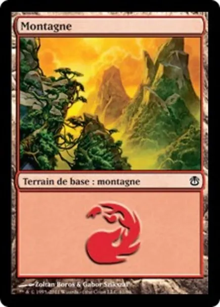 montagne, carte Magic DDH 41 — extension Duel Decks: Ajani vs. Nicol Bolas