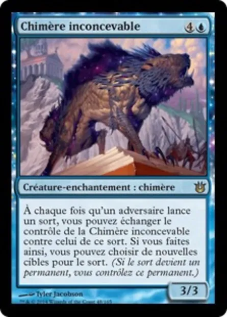 Chimère inconcevable, carte Magic BNG 48 — extension Créations divines