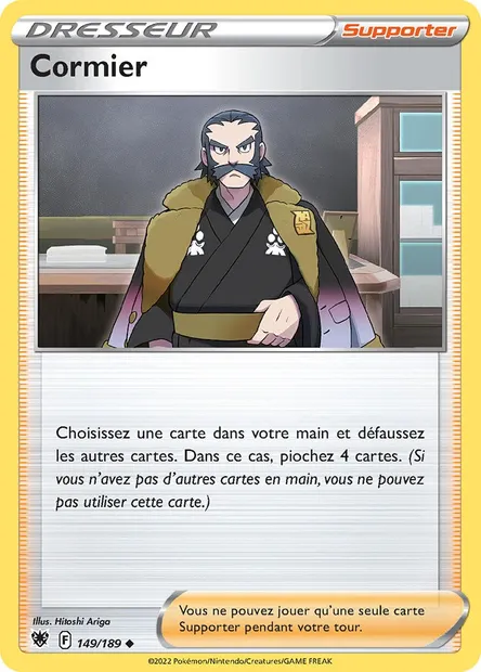 Cormier, carte Pokémon ASR 149 — extension Astres Radieux