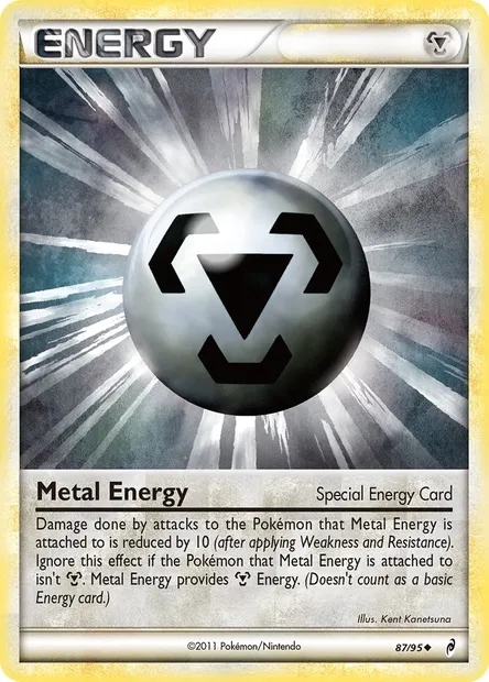 Énergie Métal, carte Pokémon CL 87 — extension L'appel des Légendes