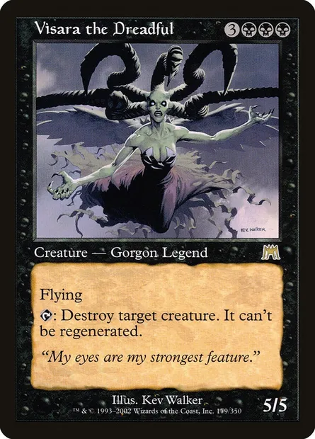 Visara la redoutable, carte Magic ONS 179 — extension Carnage