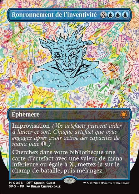 Ronronnement de l'inventivité, carte Magic SPG 86 — extension Special Guests