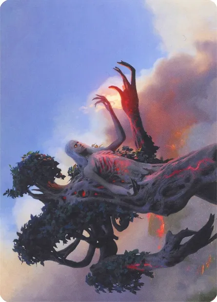 Wrenn and Six // Wrenn and Six, Magic card AMH1 6 — Modern Horizons Art Series set
