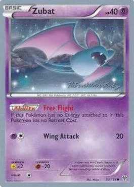 Zubat, Pokémon card WCD15 053 — World Championship Decks 2015 set