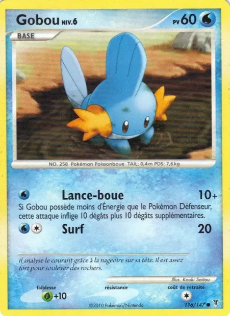 Gobou, carte Pokémon SV 116 — extension Vainqueurs Suprêmes