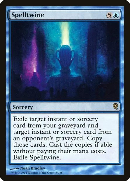 Spelltwine, Magic card DDM 34 — Duel Decks: Jace vs. Vraska set