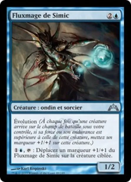 Fluxmage de Simic, carte Magic GTC 49 — extension Insurrection