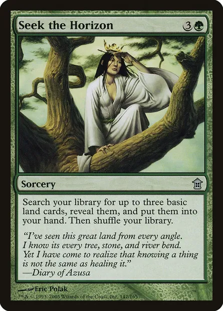 Seek the Horizon, Magic card SOK 147 — Saviors of Kamigawa set