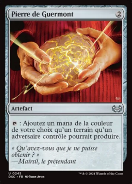 Pierre de Guermont, carte Magic DSC 245 — extension Duskmourn: House of Horror Commander