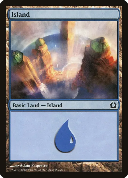 Island, Magic card RTR 257 — Return to Ravnica set