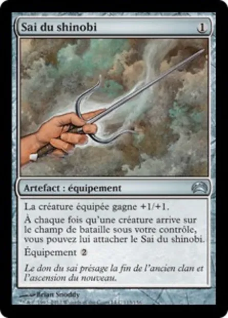 Sai du shinobi, carte Magic PC2 113 — extension Planechase 2012