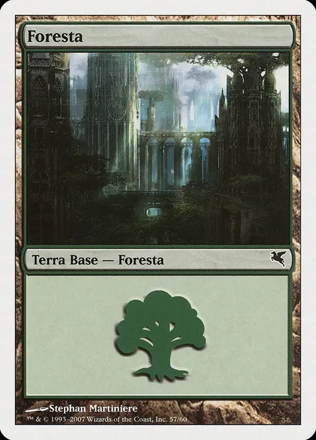 Forest, Magic card PSAL K57 — Salvat 2005 set