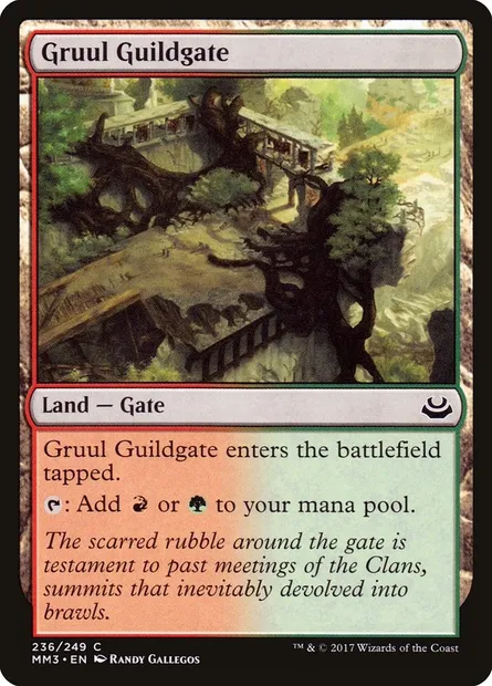 Gruul Guildgate, Magic card MM3 236 — Modern Masters 2017 set
