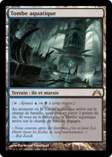 Tombe aquatique, carte Magic GTC 249 — extension Insurrection