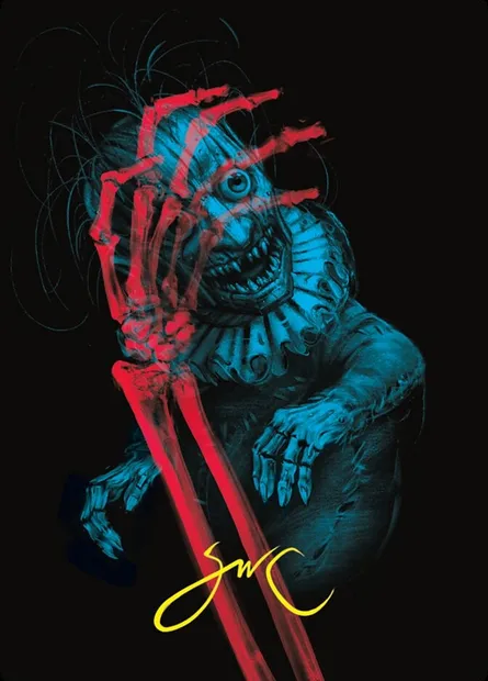 Marvin, Murderous Mimic // Marvin, Murderous Mimic, Magic card ADSK 45 — Duskmourn: House of Horror Art Series set