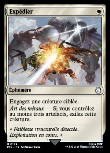 Expédier, carte Magic PIP 159 — extension Fallout