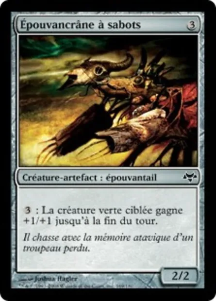 Épouvancrâne à sabots, carte Magic EVE 169 — extension Coucheciel
