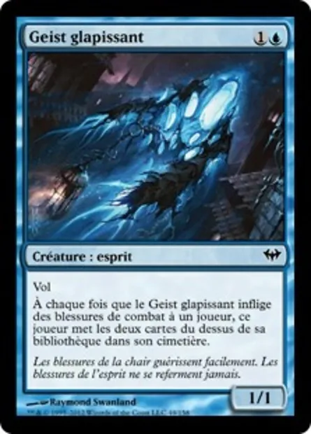 Geist glapissant, carte Magic DKA 49 — extension Obscure Ascension