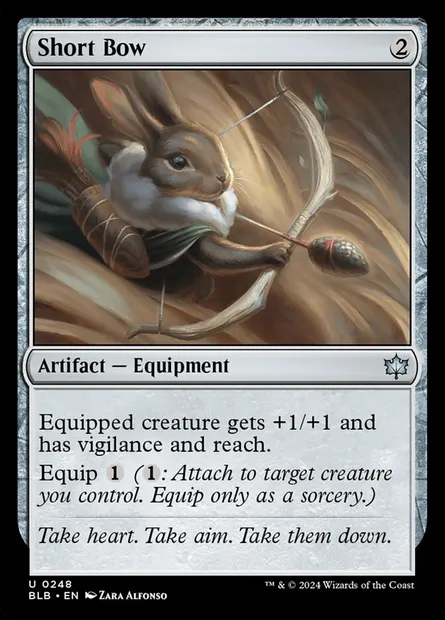 Short Bow, Magic card BLB 248 — Bloomburrow set