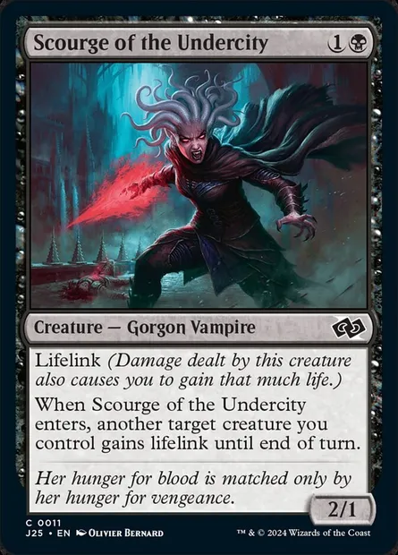 Scourge of the Undercity, Magic card J25 11 — Foundations Jumpstart set