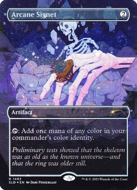Arcane Signet, Magic card SLD 1492★ — Secret Lair Drop set